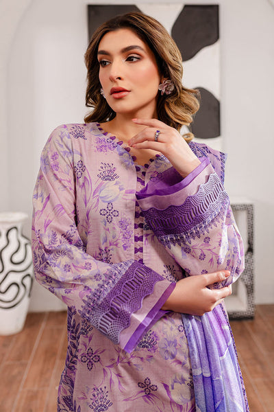Nureh | Printed Lawn | SP-98 -  Nureh Luxury - Original Designer Dress - House of Maryam