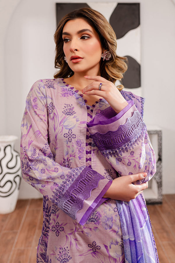 Nureh | Printed Lawn | SP-98 -  Nureh Luxury - Original Designer Dress - House of Maryam