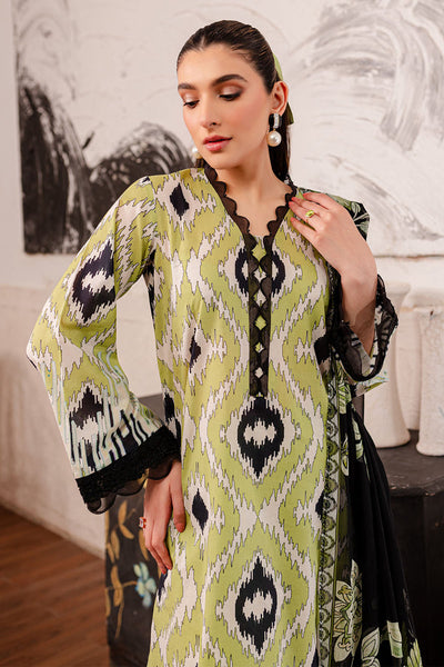 Nureh | Printed Lawn | SP-101 -  Nureh Luxury - Original Designer Dress - House of Maryam