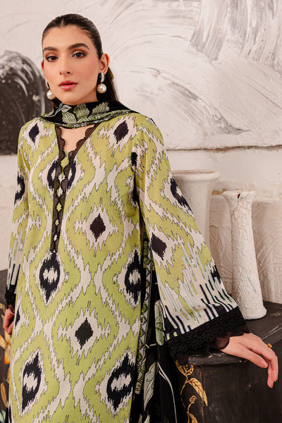 Nureh | Printed Lawn | SP-101 -  Nureh Luxury - Original Designer Dress - House of Maryam