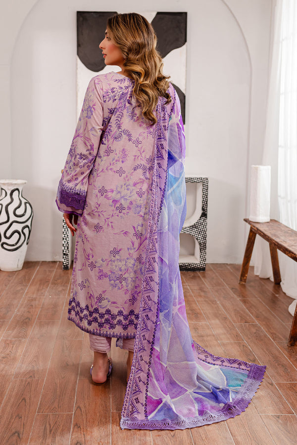 Nureh | Printed Lawn | SP-98 -  Nureh Luxury - Original Designer Dress - House of Maryam