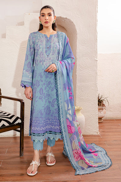 Nureh | Printed Lawn | SP-102 -  Nureh Luxury - Original Designer Dress - House of Maryam
