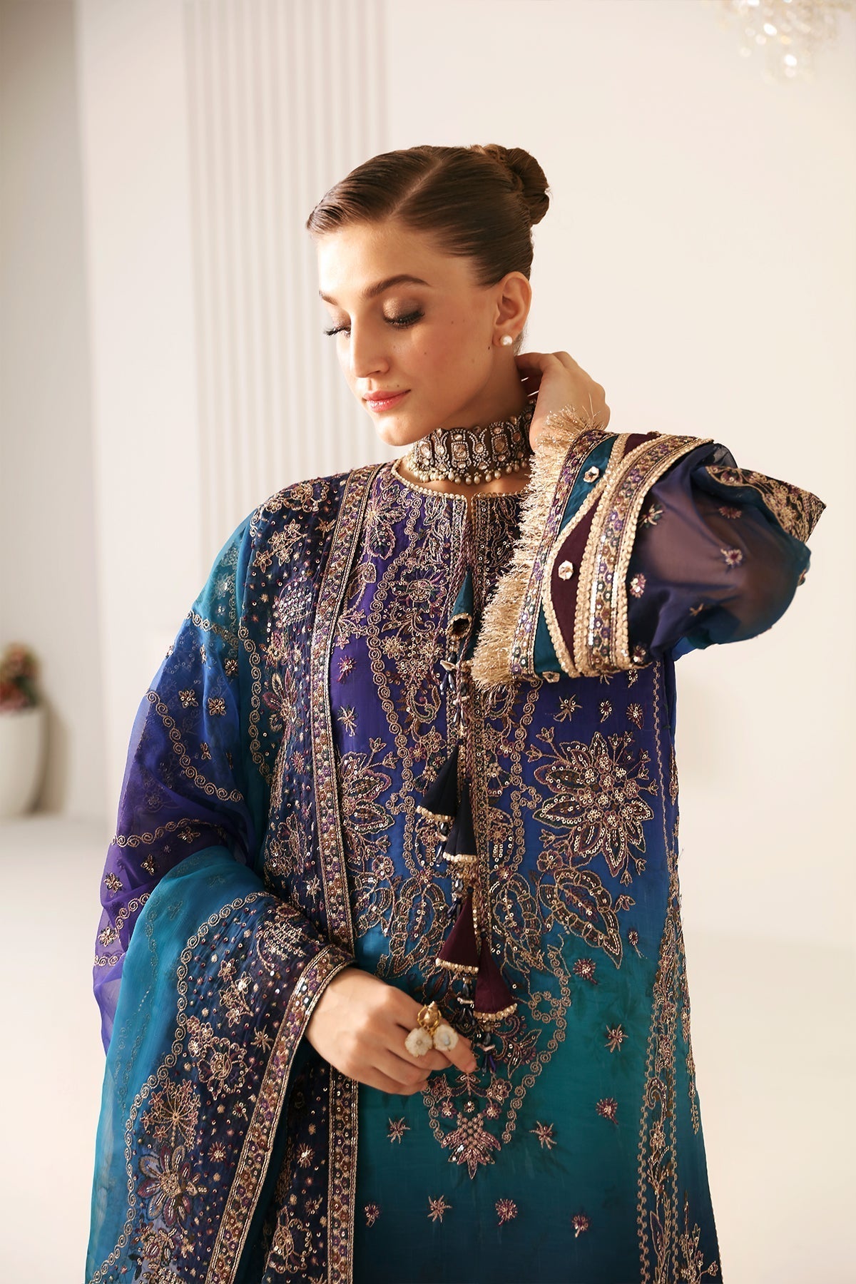 Alizeh | La Ruha Wedding Formals | AF-CH-2182-Oasis -  Alizeh Formal - Original Designer Dress - House of Maryam