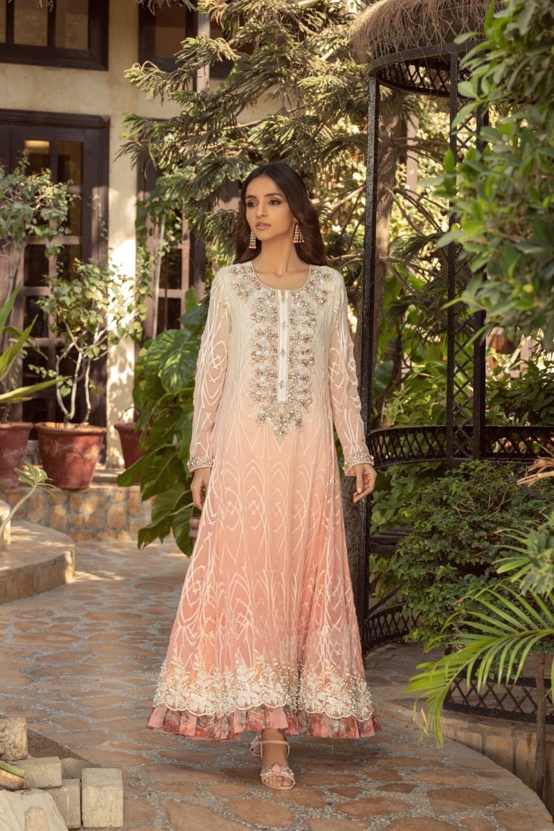 Panache | Pret | Oh Ombre -  Panache By Mona  - Original Designer Dress - House of Maryam