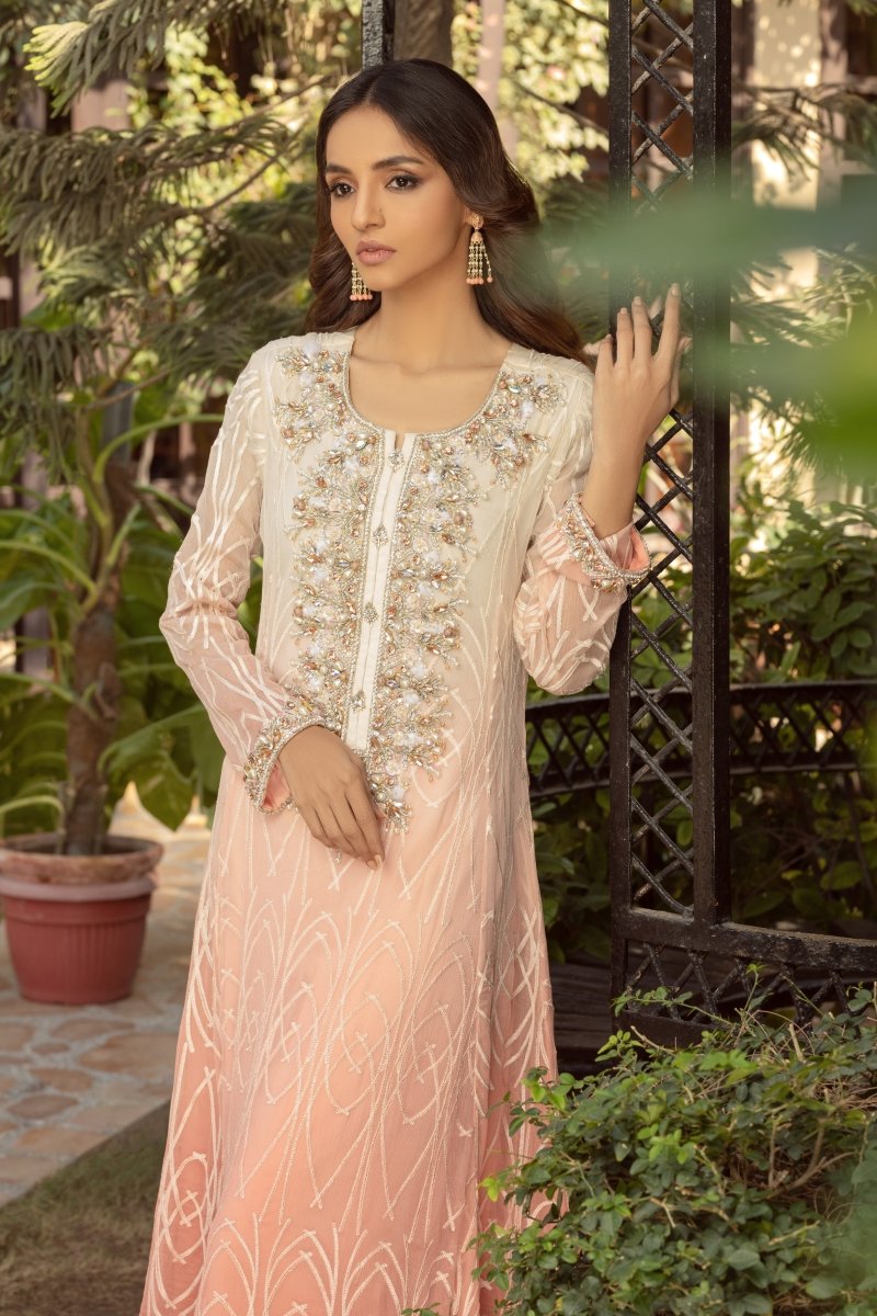 Panache | Pret | Oh Ombre -  Panache By Mona  - Original Designer Dress - House of Maryam