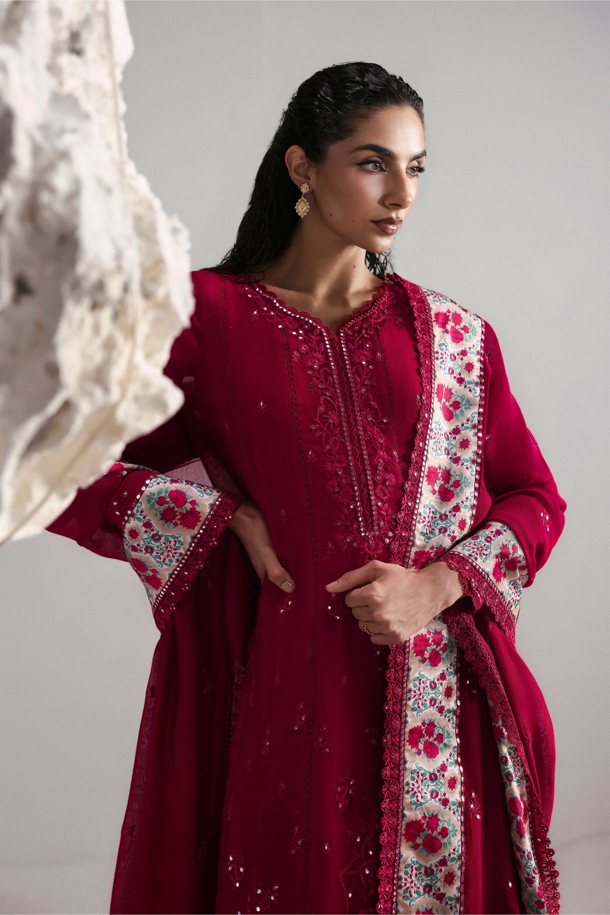 Afrozeh | Slate Ready to Wear | Roselith, image 4