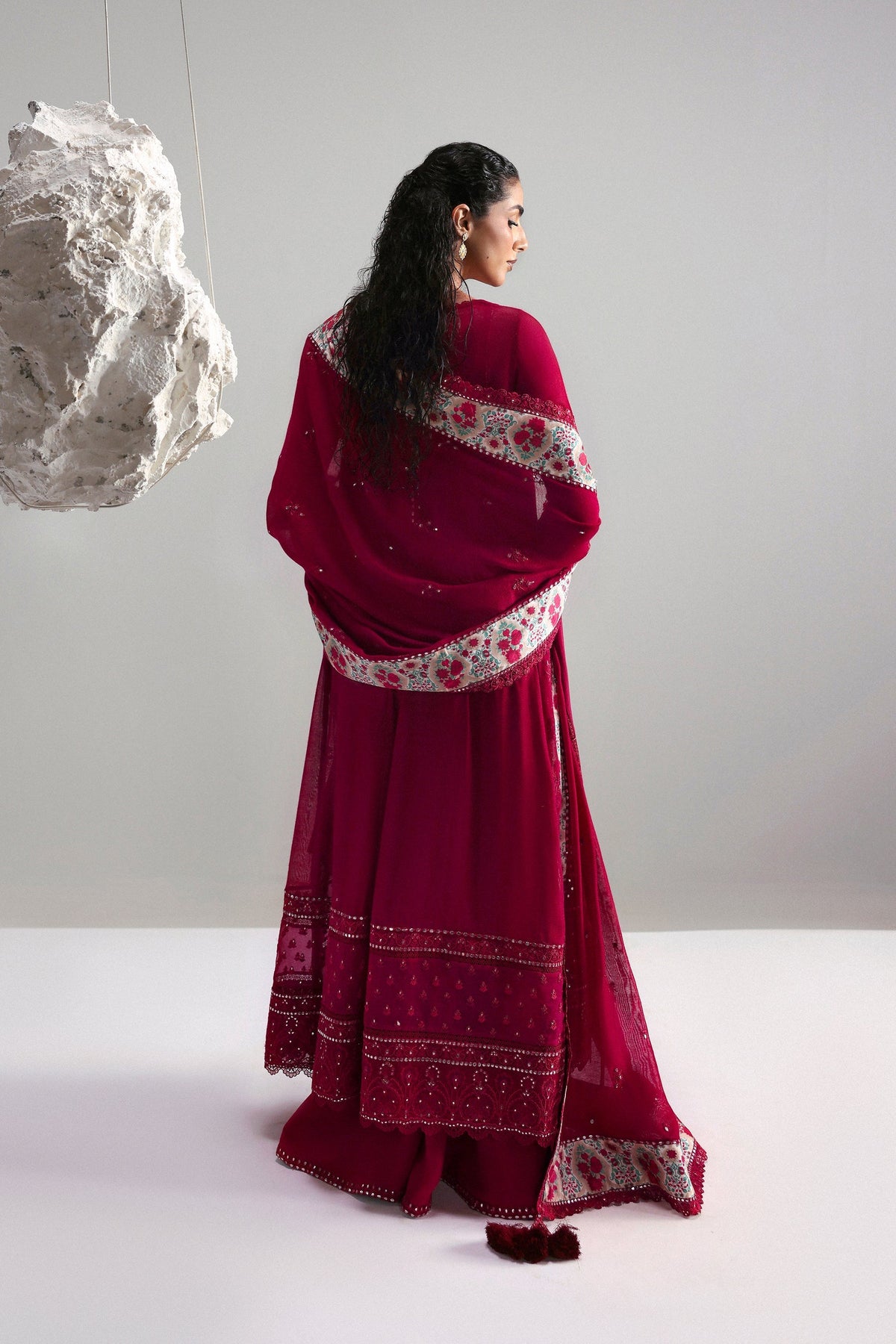 Afrozeh | Slate Ready to Wear | Roselith, image 2