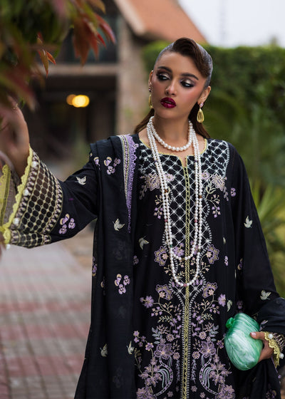 Paras by Pasha | Bloom and Beyond | Evening Bloom-Brand:Paras by Pasha-Type:Ladies Clothes-Black-Lawn-House of Maryam- Buy in UK, USA