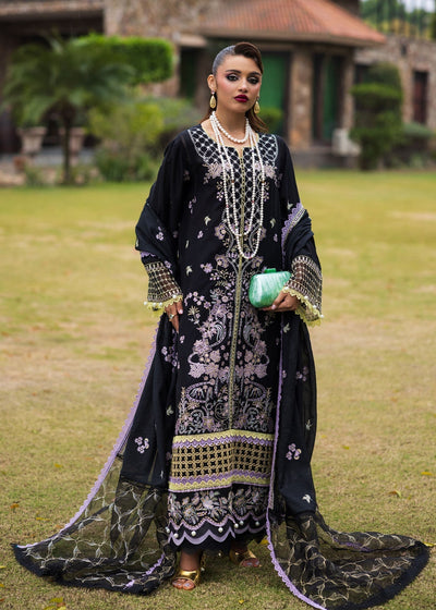 Paras by Pasha | Bloom and Beyond | Evening Bloom-Brand:Paras by Pasha-Type:Ladies Clothes-Black-Lawn-House of Maryam- Buy in UK, USA