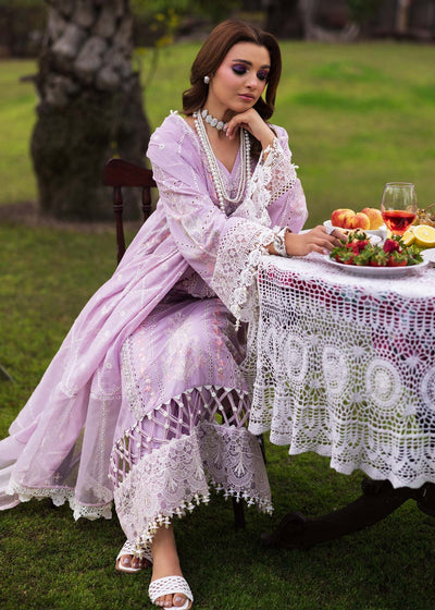 Paras by Pasha | Bloom and Beyond | Orchid Bloom-Brand:Paras by Pasha-Type:Ladies Clothes-Lilac-Chikankari-House of Maryam- Buy in UK, USA