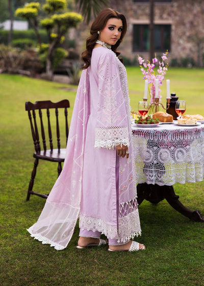 Paras by Pasha | Bloom and Beyond | Orchid Bloom-Brand:Paras by Pasha-Type:Ladies Clothes-Lilac-Chikankari-House of Maryam- Buy in UK, USA