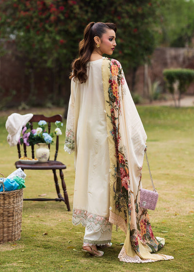 Paras by Pasha | Bloom and Beyond | Snowdrop Bloom-Brand:Paras by Pasha-Type:Ladies Clothes-Ivory-Chikankari Lawn-House of Maryam- Buy in UK, USA