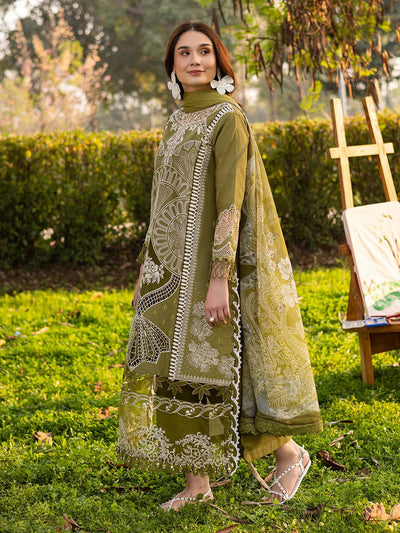 Parishay | Shangrila Luxury Lawn | SHR - 04-Brand:Parishay-Type:Ladies Clothes-Mehndi-Lawn-House of Maryam- Buy in UK, USA