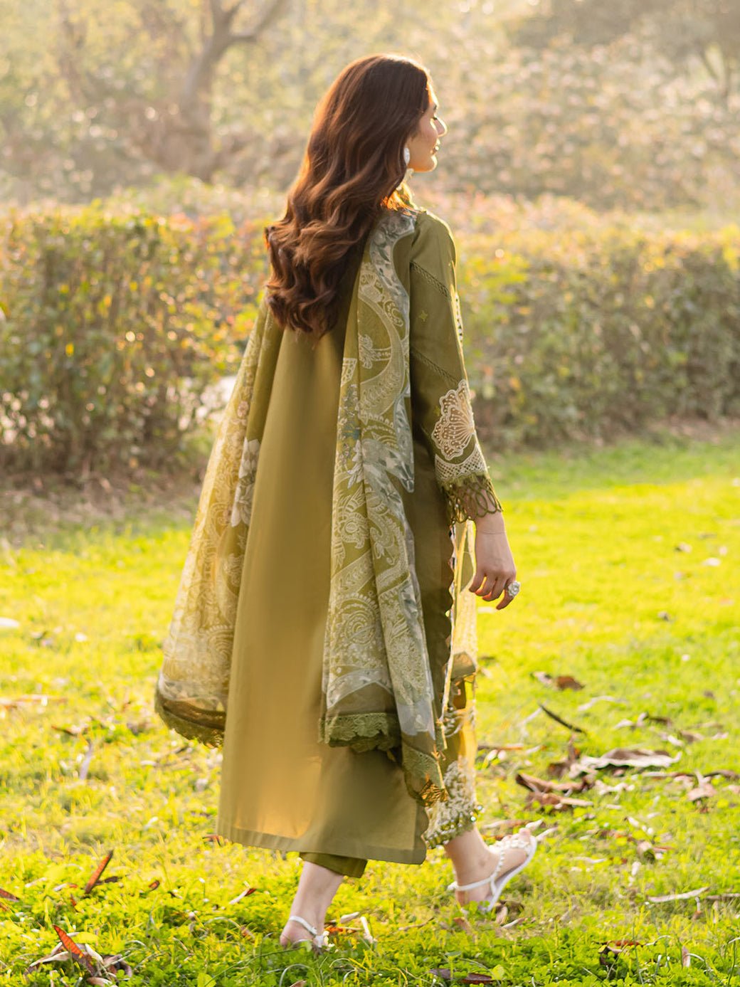Parishay | Shangrila Luxury Lawn | SHR - 04-Brand:Parishay-Type:Ladies Clothes-Mehndi-Lawn-House of Maryam- Buy in UK, USA
