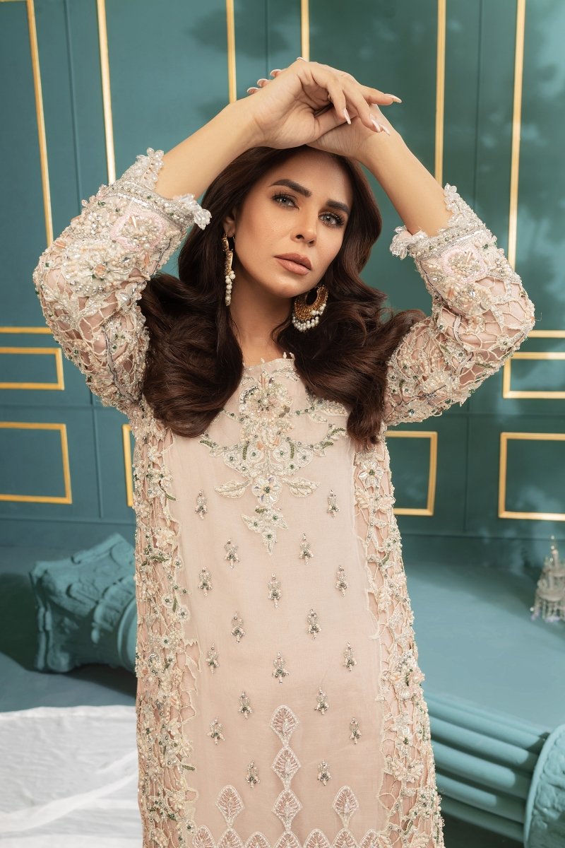 Panache | Pret | Pastel Glam -  Panache By Mona  - Original Designer Dress - House of Maryam