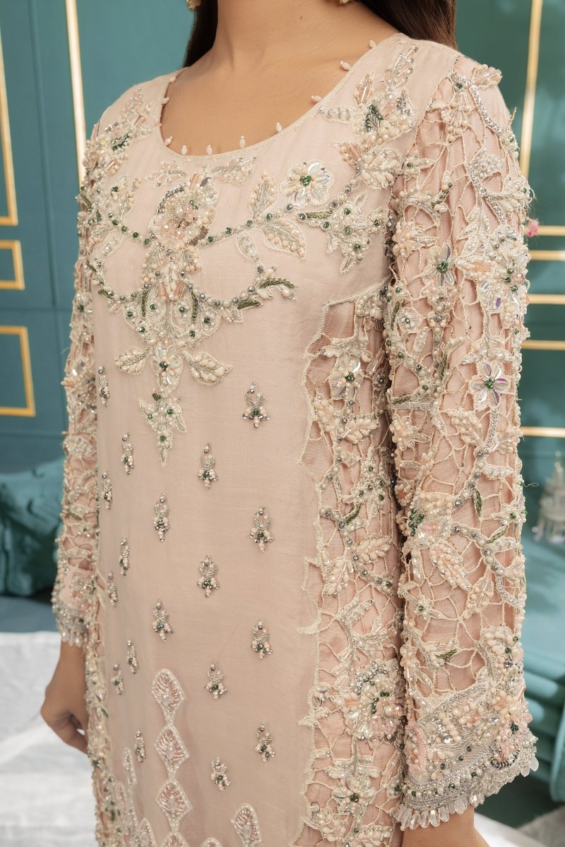 Panache | Pret | Pastel Glam -  Panache By Mona  - Original Designer Dress - House of Maryam