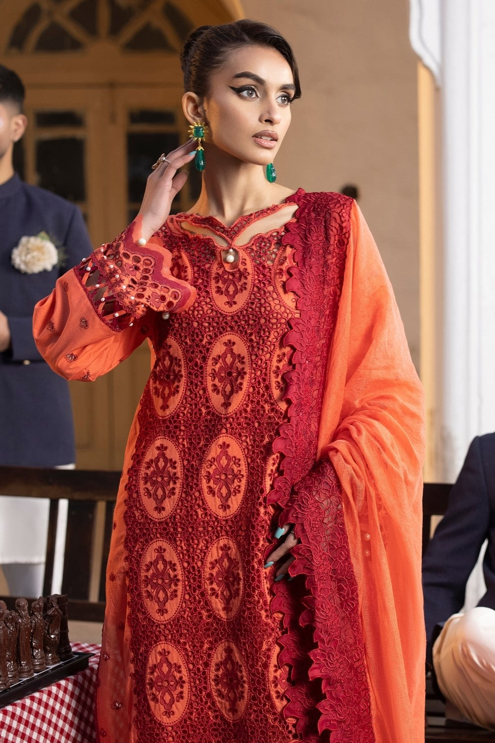 Ittehad | Embroidered Lawn | I-18 by Ittehad - House of Maryam