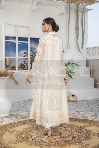 Panache | Pret | Peachy Poise -  Panache By Mona  - Original Designer Dress - House of Maryam