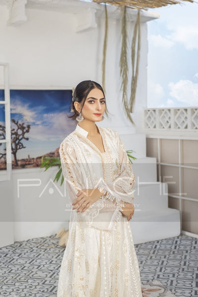 Panache | Pret | Peachy Poise -  Panache By Mona  - Original Designer Dress - House of Maryam