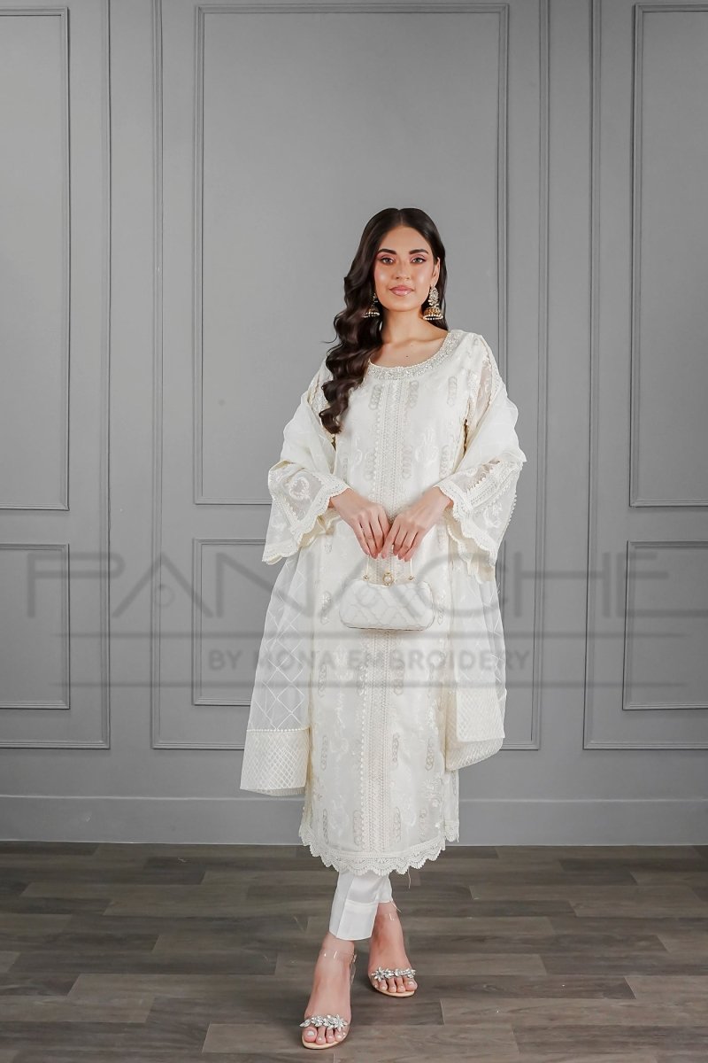 Panache | Pret | Pearl Essence -  Panache By Mona  - Original Designer Dress - House of Maryam