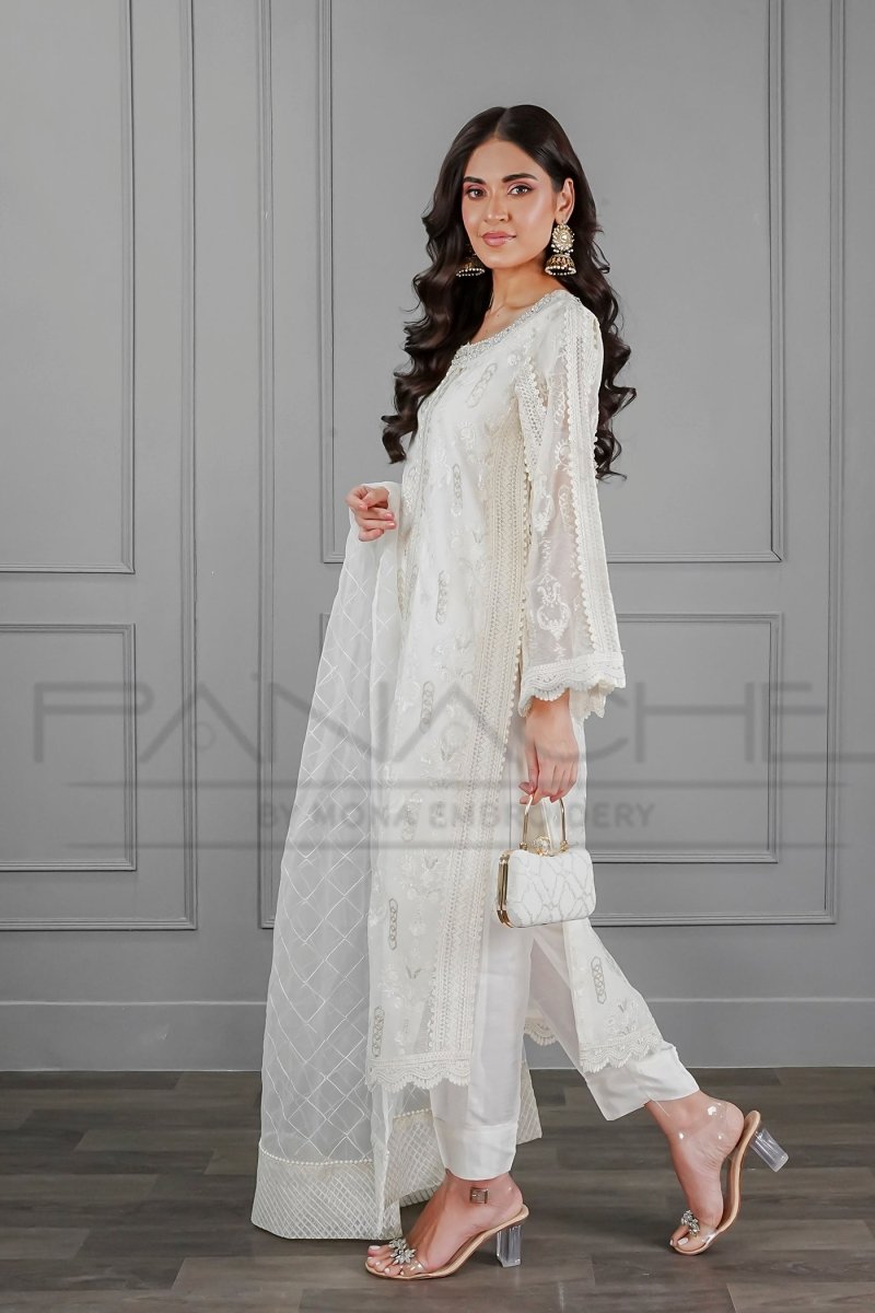 Panache | Pret | Pearl Essence -  Panache By Mona  - Original Designer Dress - House of Maryam