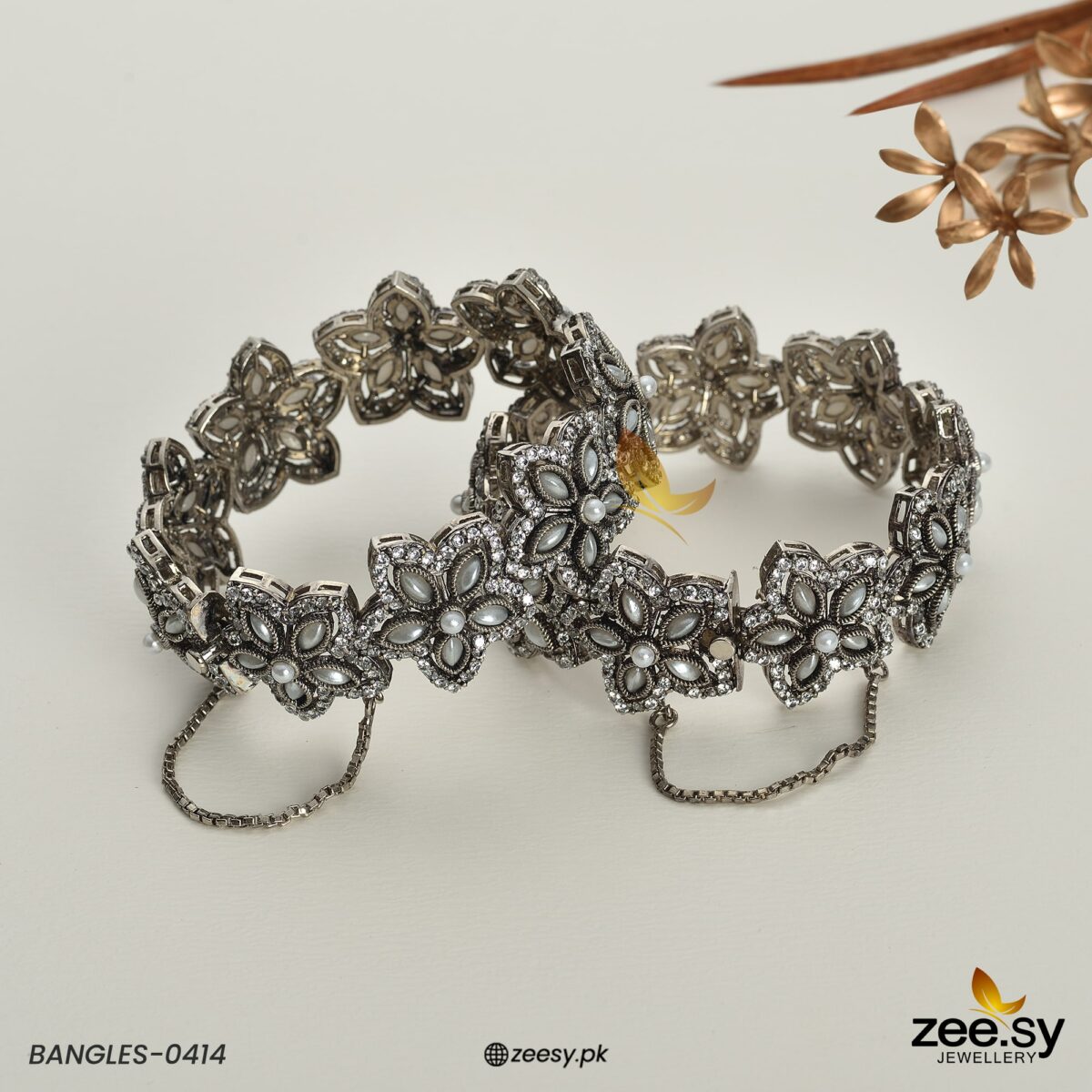 Bangles-0414 -  Zeesy Bangles - Original Designer Dress - House of Maryam