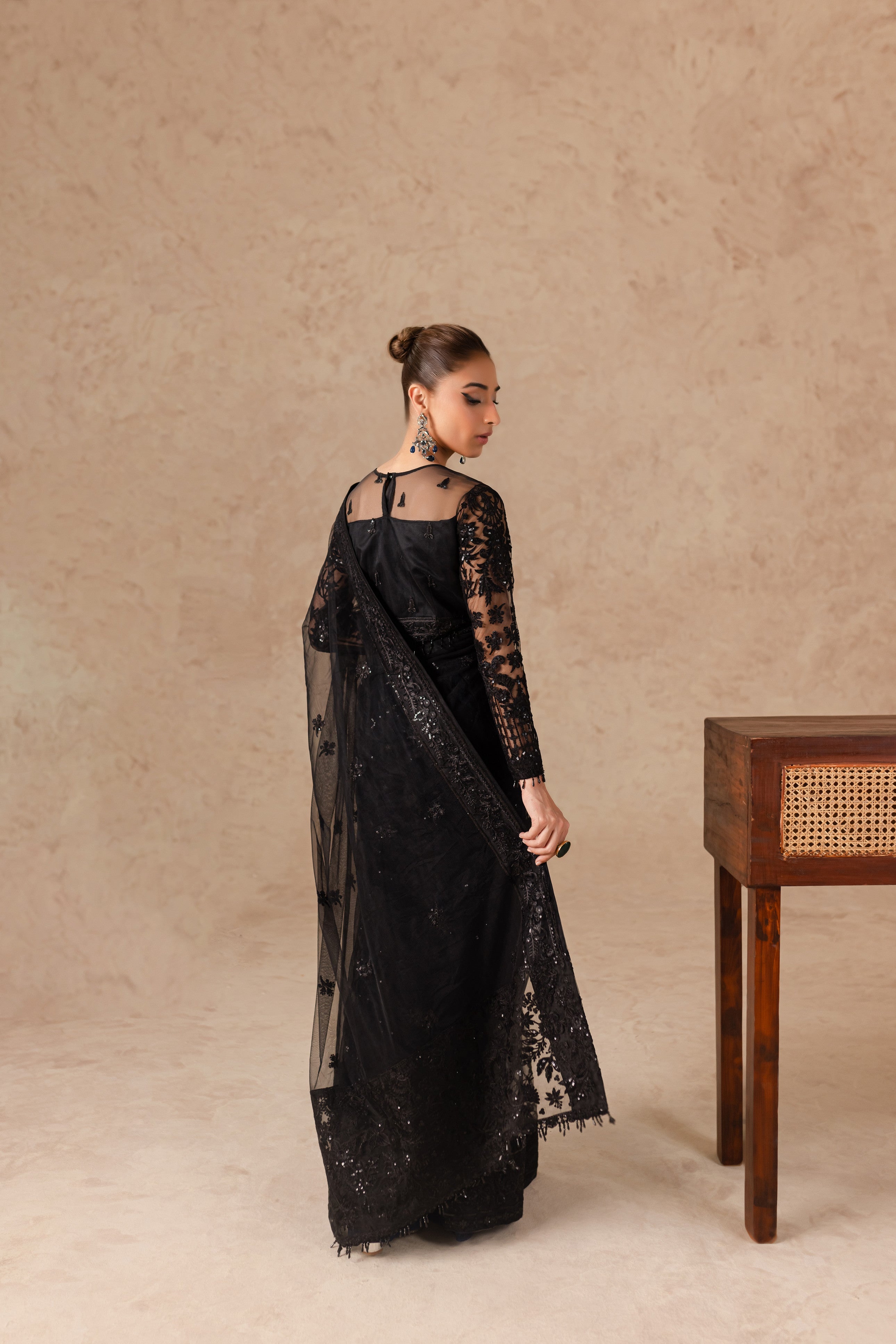 Imran Ramzan | Chèrie | Perle Noire by Designer Imran Ramzan - House of Maryam - Pakistani Designer Ethnic Wear in {{ shop.shopifyCountryName }}