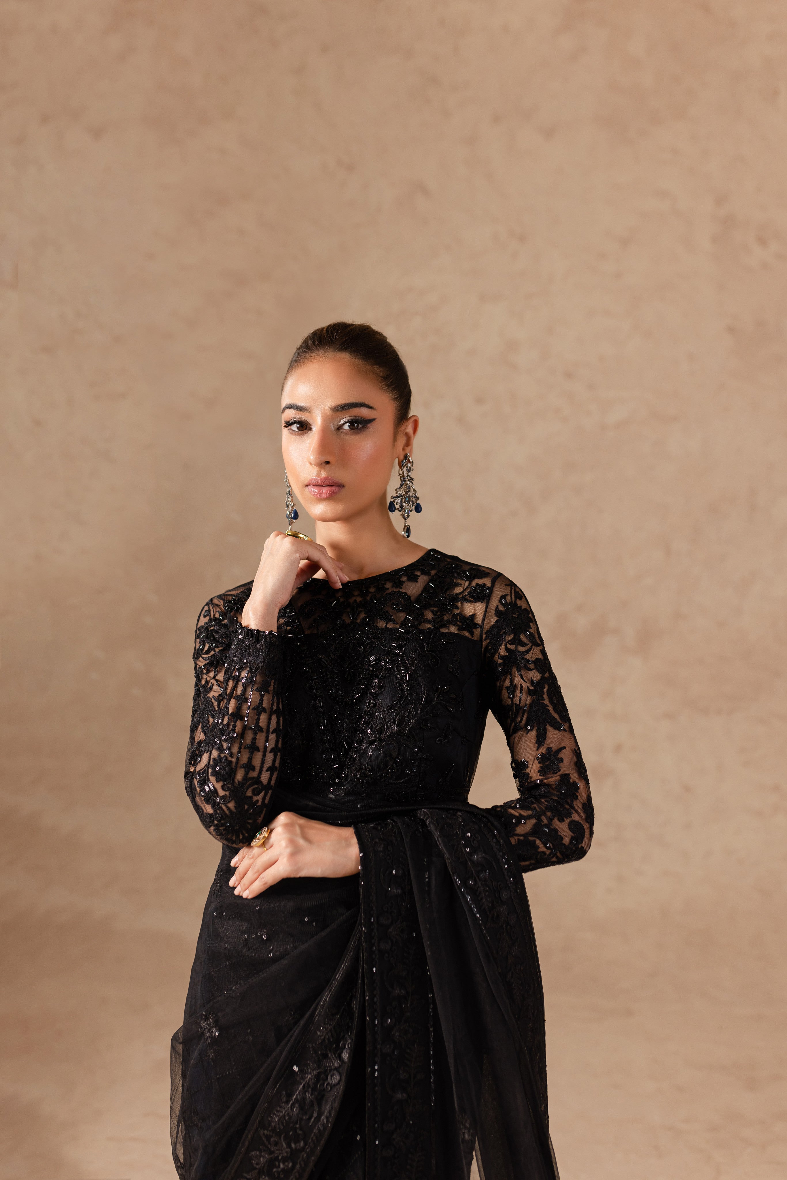 Imran Ramzan | Chèrie | Perle Noire by Designer Imran Ramzan - House of Maryam - Pakistani Designer Ethnic Wear in {{ shop.shopifyCountryName }}