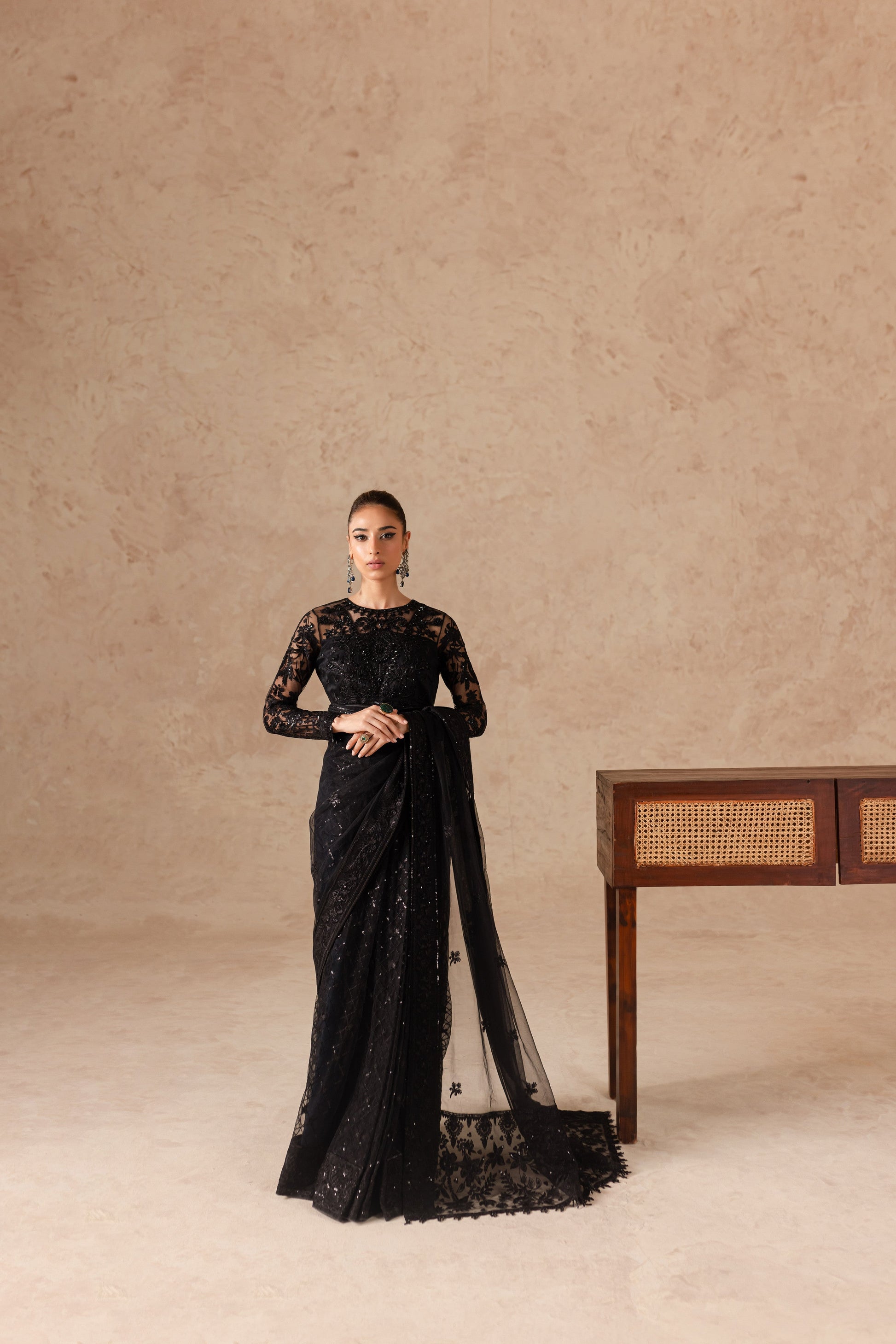 Imran Ramzan | Chèrie | Perle Noire by Designer Imran Ramzan - House of Maryam - Pakistani Designer Ethnic Wear in {{ shop.shopifyCountryName }}