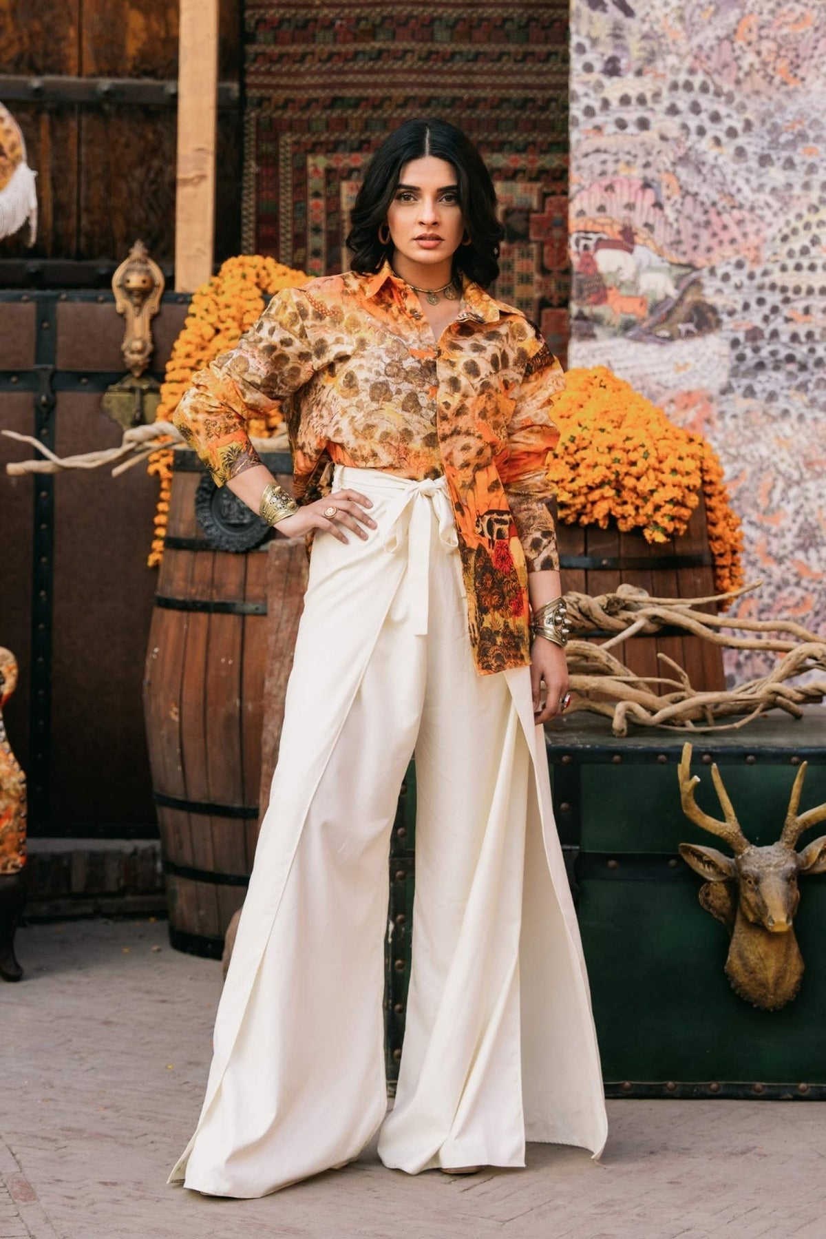 Fahad Hussayn | Lawn Banger | Pichola -  Fahad Hussayn Ladies Clothes - Original Designer Dress - House of Maryam