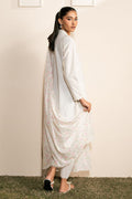 Cross Stitch | Mahiri Lawn 25 | IVORY GLINT -  Cross Stitch Ladies Clothes -  House of Maryam
