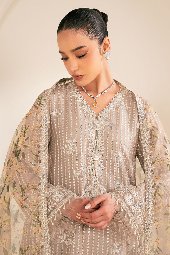 Cross Stitch | Luxe Atelier 25 | VULCAN MUD -  Cross Stitch Ladies Clothes - Original Designer Dress - House of Maryam