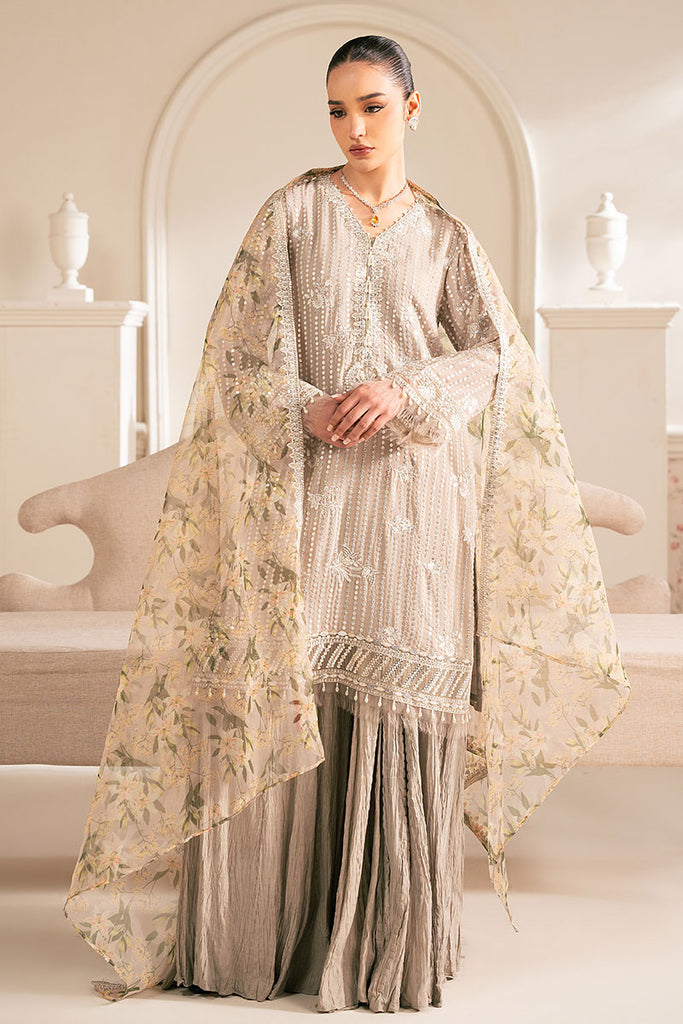 Cross Stitch | Luxe Atelier 25 | VULCAN MUD -  Cross Stitch Ladies Clothes - Original Designer Dress - House of Maryam