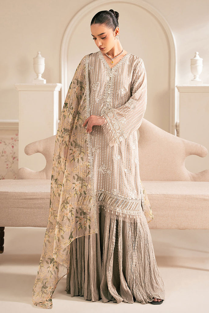 Cross Stitch | Luxe Atelier 25 | VULCAN MUD -  Cross Stitch Ladies Clothes - Original Designer Dress - House of Maryam