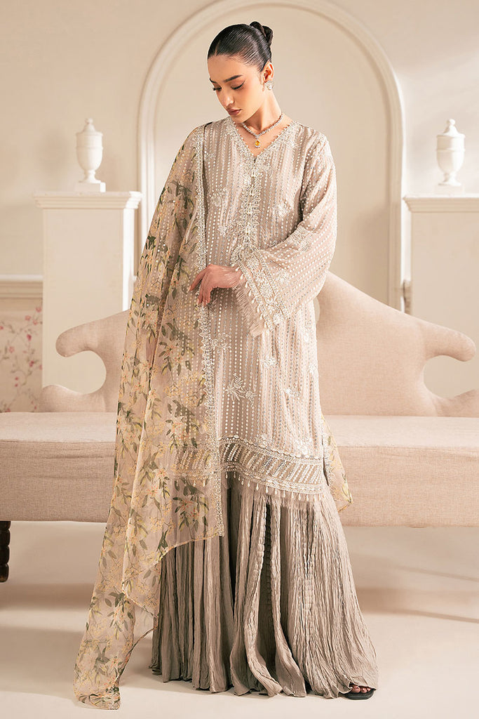 Cross Stitch | Luxe Atelier 25 | VULCAN MUD -  Cross Stitch Ladies Clothes - Original Designer Dress - House of Maryam
