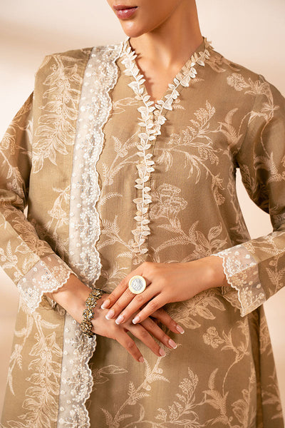 Cross Stitch | Exclusive Pret | Smoke Green-2PC (Shirt & Dupatta)