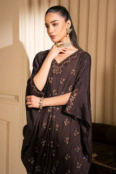 Cross Stitch | Luxury Pret | Mystic Ceder Embroidered Silk Shirt