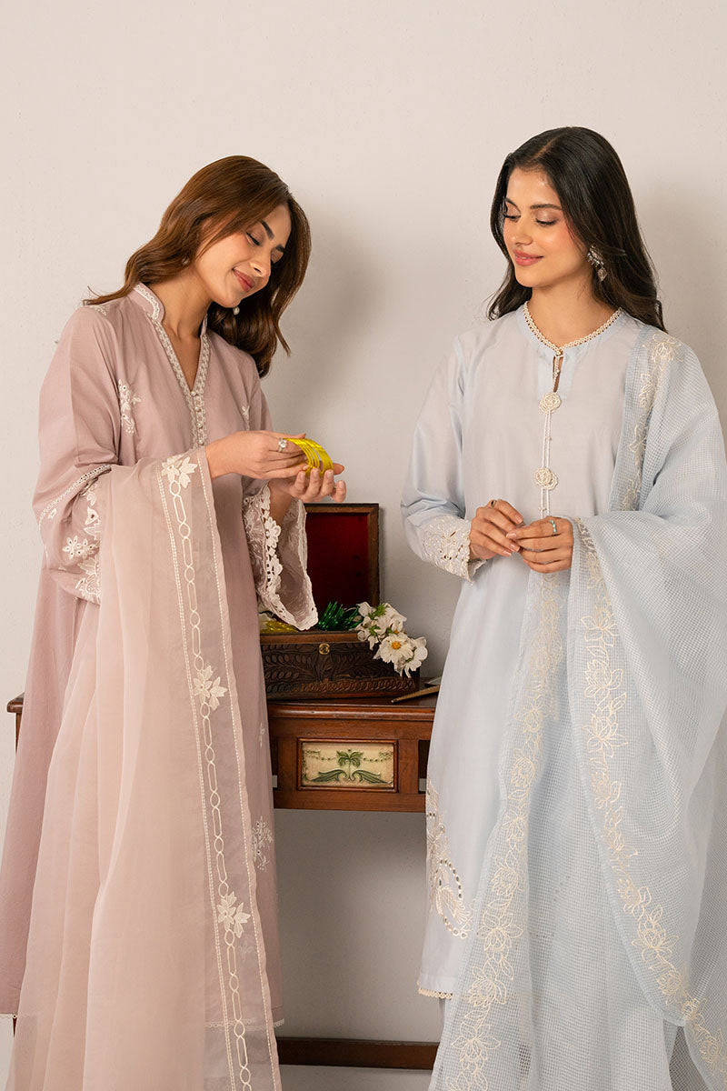 Cross Stitch | Exclusive Pret | Burnished Mellow-2 PC (Shirt & Dupatta)-6