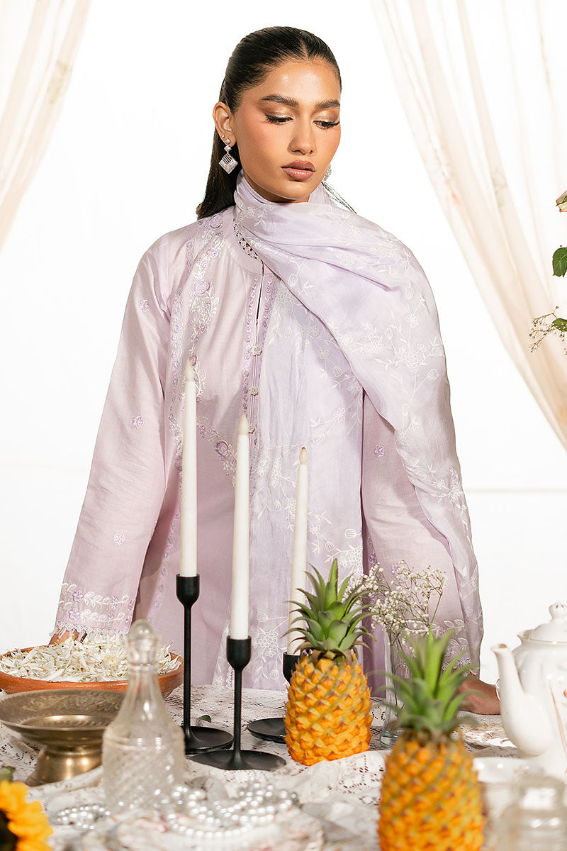 Cross Stitch | Mahiri Lawn 25 | ORCHID BLISS -  Cross Stitch Ladies Clothes - Original Designer Dress - House of Maryam