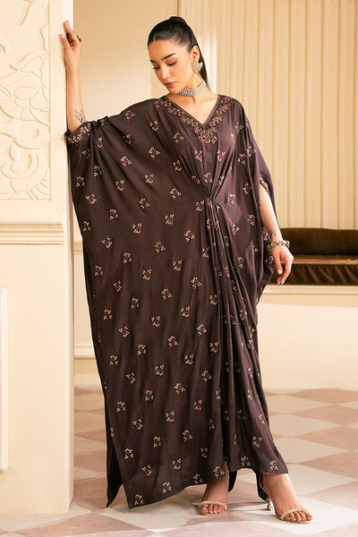 Cross Stitch | Luxury Pret | Mystic Ceder Embroidered Silk Shirt