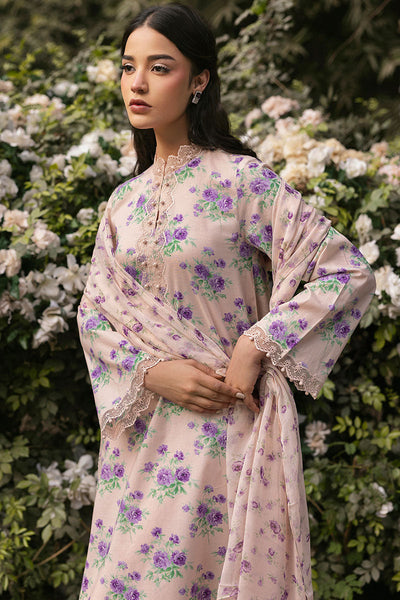 Cross Stitch | Premium Lawn 25 | ROSY AFFAIR -  Cross Stitch Ladies Clothes - Original Designer Dress - House of Maryam