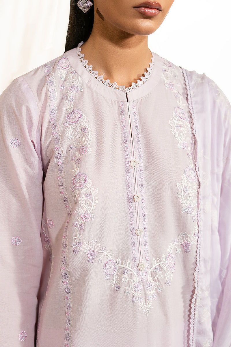 Cross Stitch | Mahiri Lawn 25 | ORCHID BLISS -  Cross Stitch Ladies Clothes - Original Designer Dress - House of Maryam