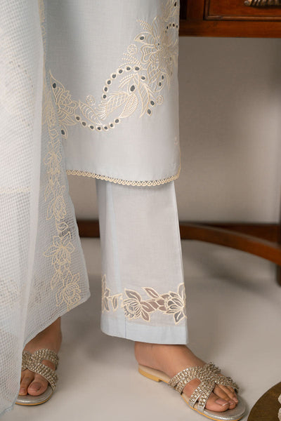 Cross Stitch | Exclusive Pret | Floret Glow-3 PC (Shirt, Dupatta & Trouser)