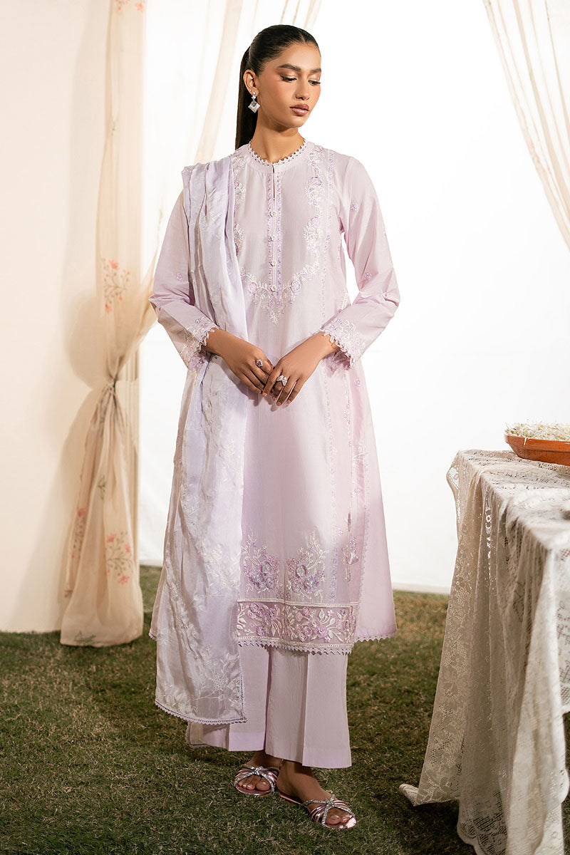 Cross Stitch | Mahiri Lawn 25 | ORCHID BLISS -  Cross Stitch Ladies Clothes -  House of Maryam