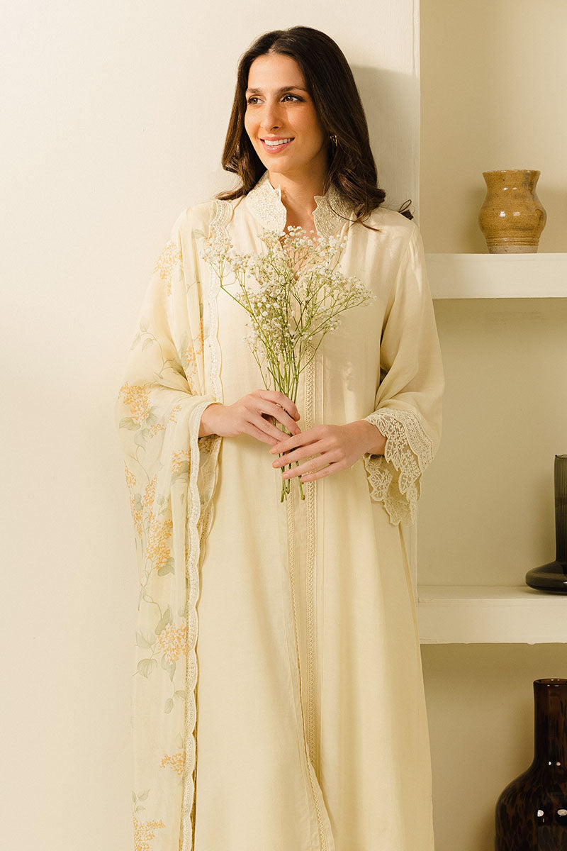 Cross Stitch | Exclusive Pret | Lilly Luxe-2PC (Shirt & Dupatta)-3