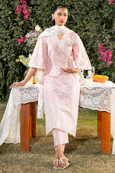 Cross Stitch | Mahiri Lawn 25 | CARMINE ROSE -  Cross Stitch Ladies Clothes - Original Designer Dress - House of Maryam
