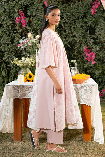 Cross Stitch | Mahiri Lawn 25 | CARMINE ROSE -  Cross Stitch Ladies Clothes - Original Designer Dress - House of Maryam