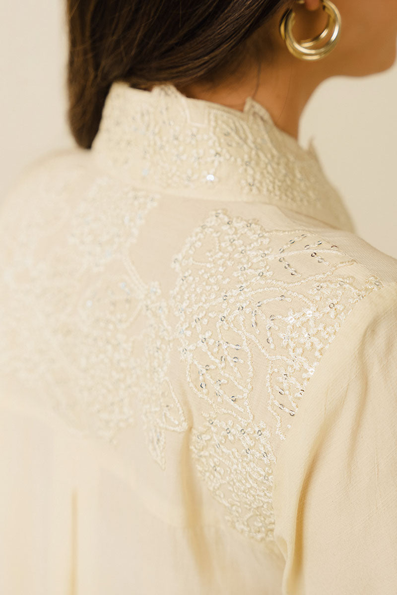 Cross Stitch | Exclusive Pret | Lilly Luxe-2PC (Shirt & Dupatta)-4