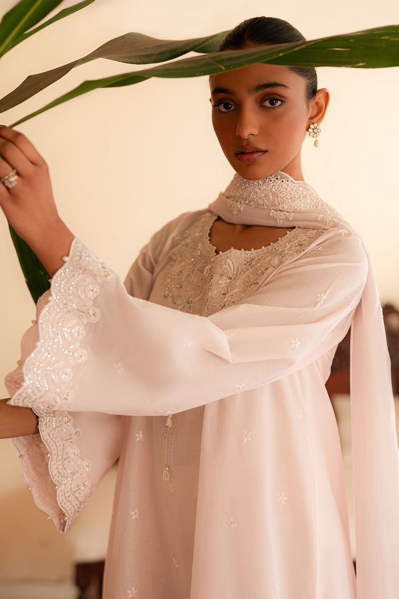 Cross Stitch | Mahiri Lawn 25 | CHERRY BLOSSOM -  Cross Stitch Ladies Clothes - Original Designer Dress - House of Maryam
