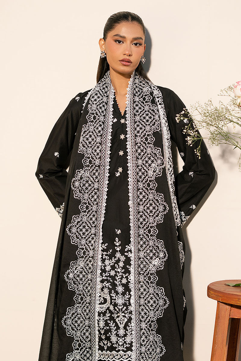 Cross Stitch | Mahiri Lawn 25 | RAVEN GRACE -  Cross Stitch Ladies Clothes - Original Designer Dress - House of Maryam